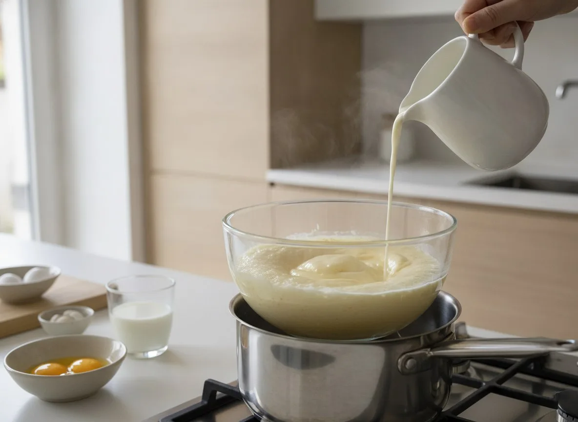 Crema zabaione senza alcol